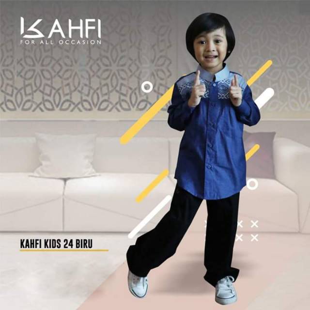 KAHFI KIDS 24 BIRU