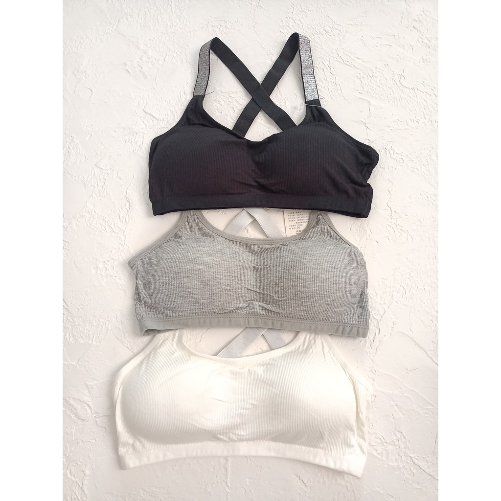 SPORT BRA / BH WANITA / BRA WANITA IMPORT / BH TALI KARET FASHION 981