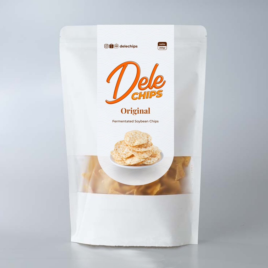 

Dele Chips Keripik Tempe Original Medium Pack