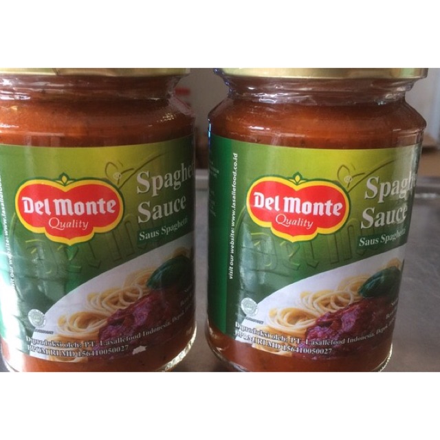 

Delmonte saus spaghetti 330 ml