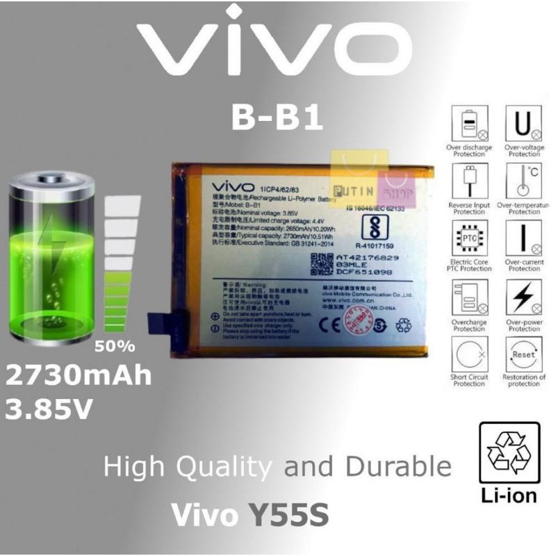 baterai batre vivo y55 y55a y55L  b-b1 original