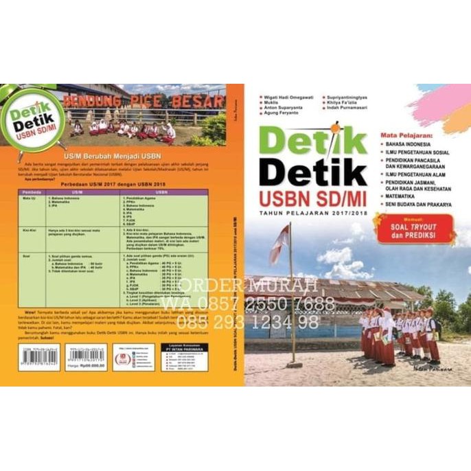 Hot Sale Buku Detik Detik Un Sd Mi 2018 Persiapan Ujian Usbn Unbk Kisi Soal Tes