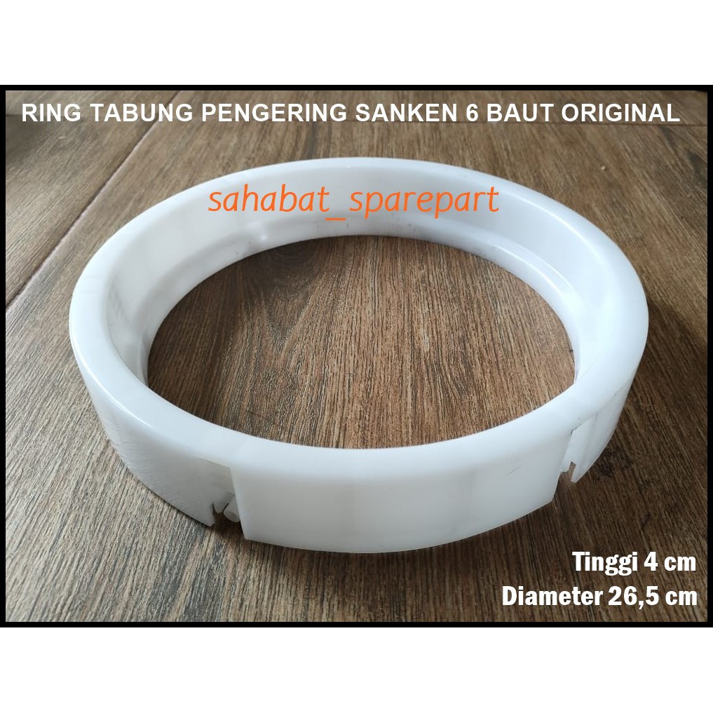 RING TABUNG PENGERING MESIN CUCI SANKEN 6 BAUT ORIGINAL