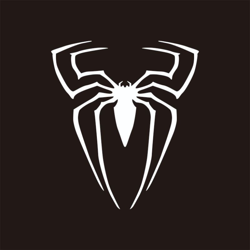 

sticker laba-laba, sticker logo spiderman, sticker spiderman