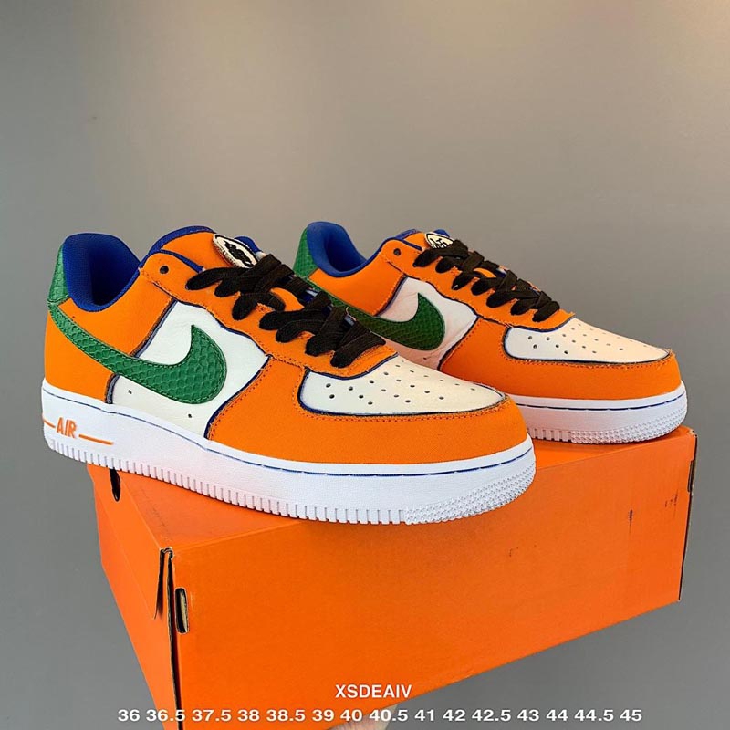 Sepatu Nike Air Force 1 Dragon Ball X Sepatu Santai Olahraga Sepatu Papan39 45 Shopee Indonesia