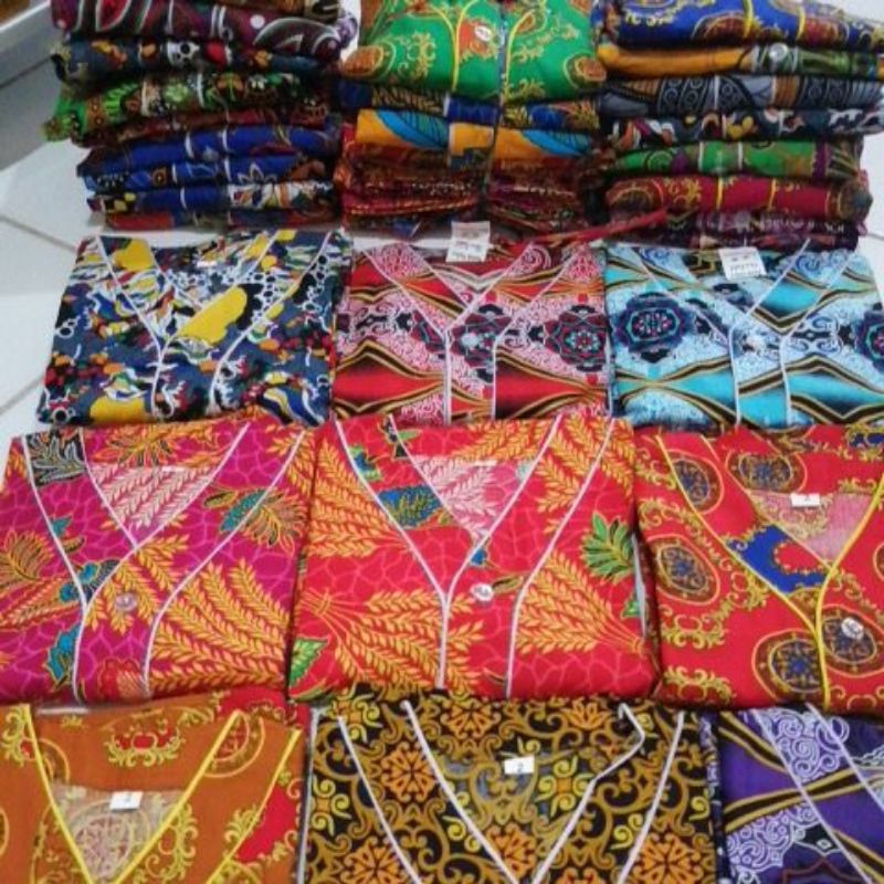 SIZE 2 PIYAMA BATIK ANAK BAGAN SIAPI API BAJU TIDUR