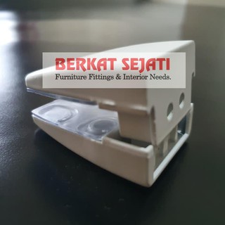 Jual Bracket Ambalan Penyekat Kaki Partisi Kayu Sekat Meja Penjepit