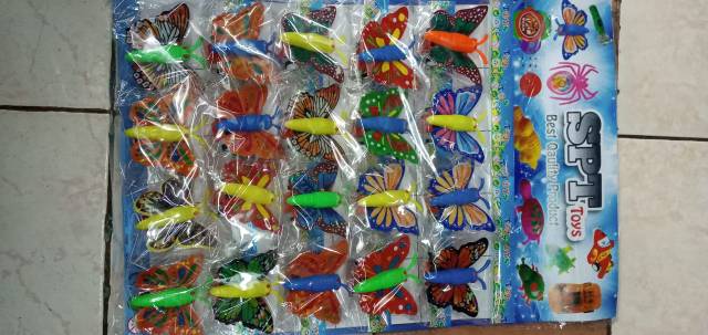BIG SALE Mainan Anak Lucu Bentuk Kupu Kupu Jalan