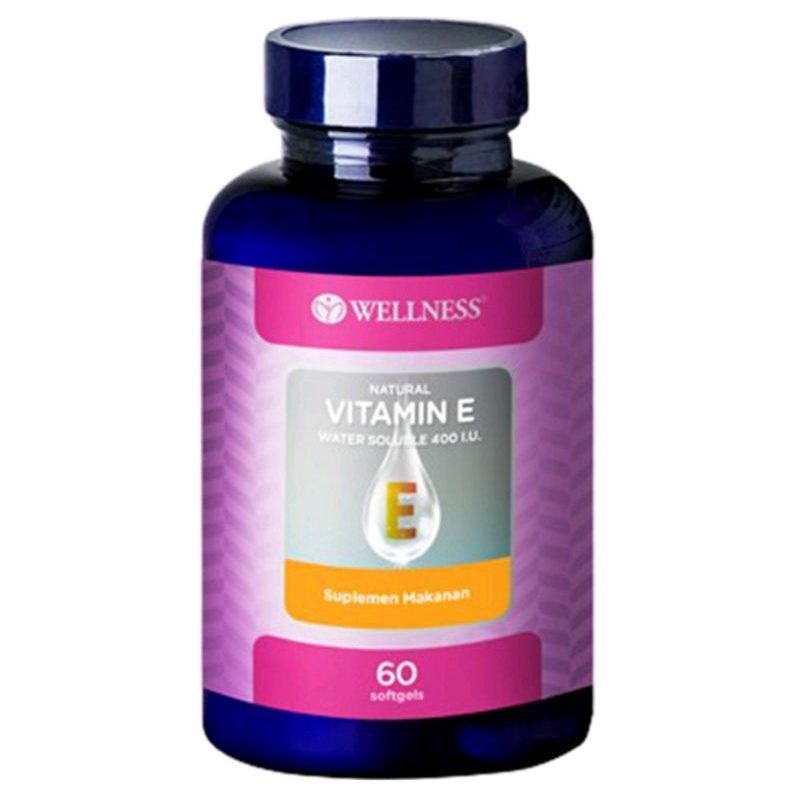 WELLNESS NATURAL VITAMIN E 400 IU 400IU ANTIOXIDANT DAYA
