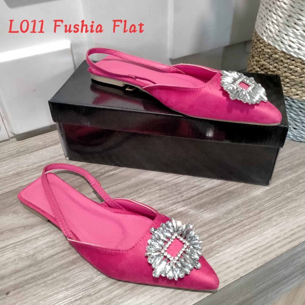 Flat sandal wanita Dbltop L011