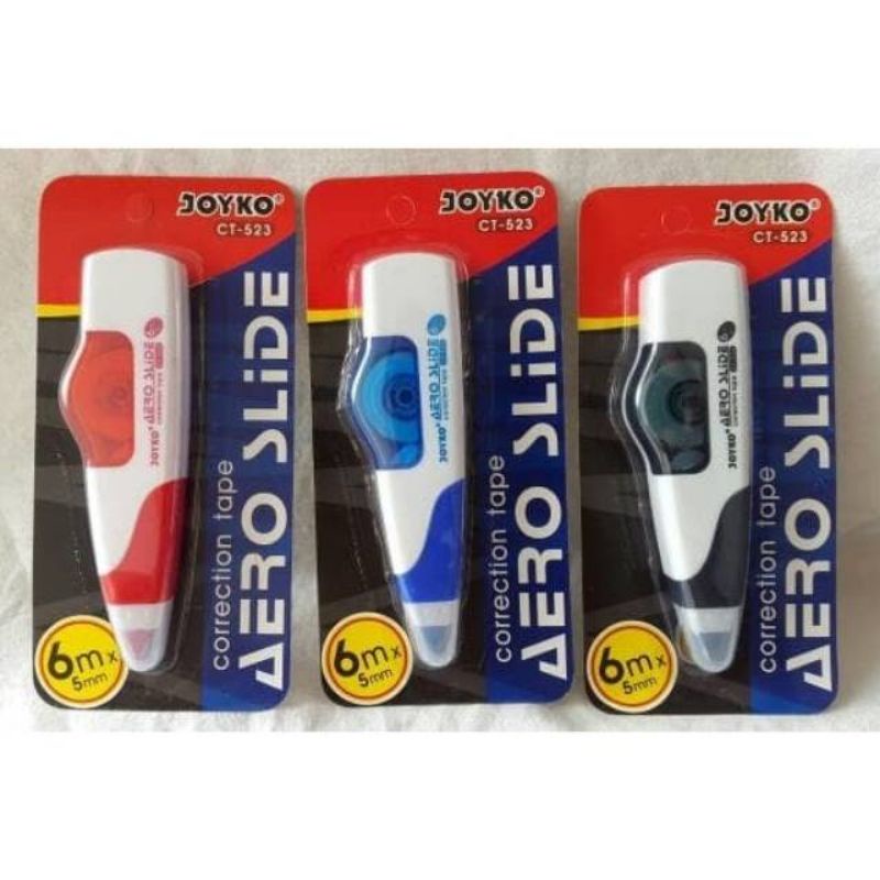 

Correction Tape Joyko CT-523 / Pita Koreksi Aero Slide Joyko