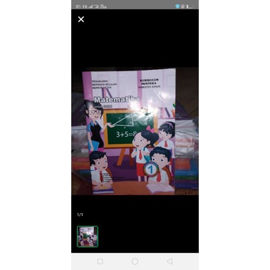 LKS Matematika SD kelas 1 semester ganjil Kurikulum merdeka