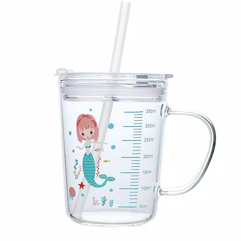 Gelas / Gelas Anak / Gelas Kaca / Gelas Anak Bahan Kaca / Gelas Minum / Gelas Susu