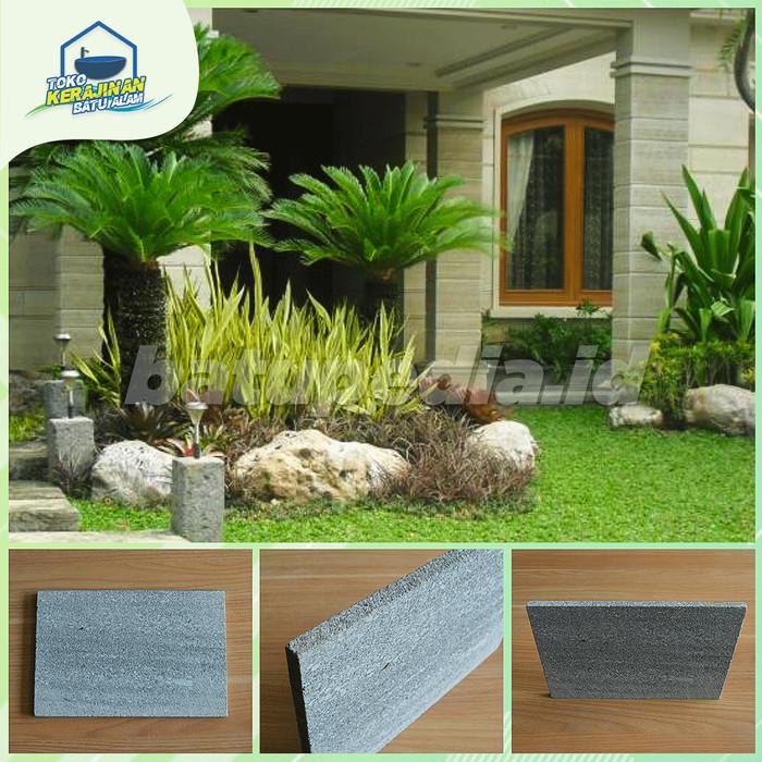 Batu Alam Dinding Bali Grey, Natural Stone Untuk Rumah Mewah Modern