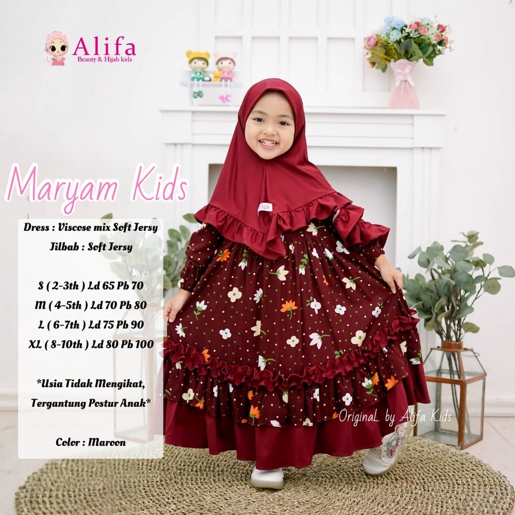 MARYAM KIDS ORI ALIFA / BY CAHYA.HIJAB