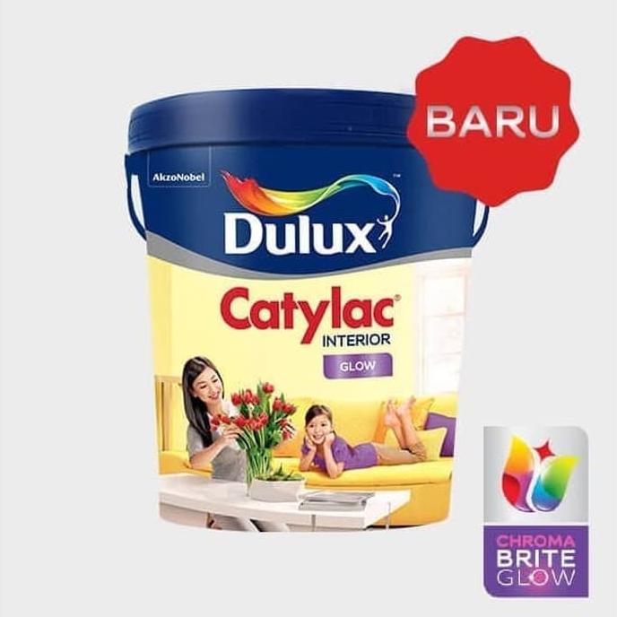 CAT TEMBOK INTERIOR DULUX CATYLAC PUTIH GLOW 5KG