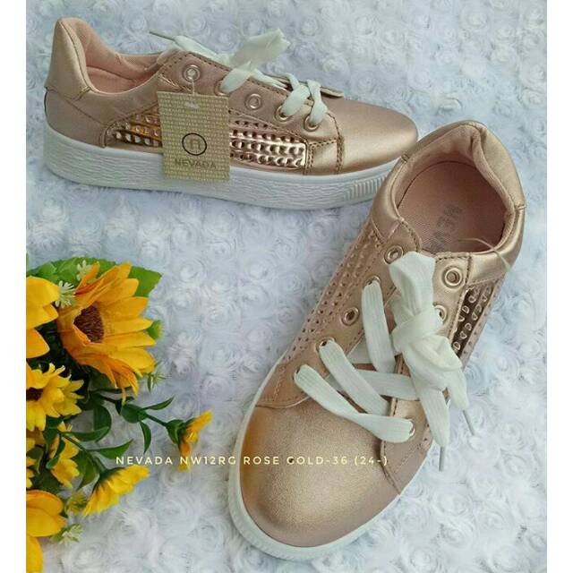 SEPATU KETS SPORT SNEAKERS NEVADA SIMPLE ELEGANT NEW ORI BRANDED MATAHARI MURAH SALE