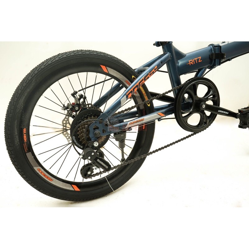 Sepeda Lipat Odessy Ritz 16 20 inch Shimano Original not lunox Garansi SNI Bisa Kredit cicilan cicil-6