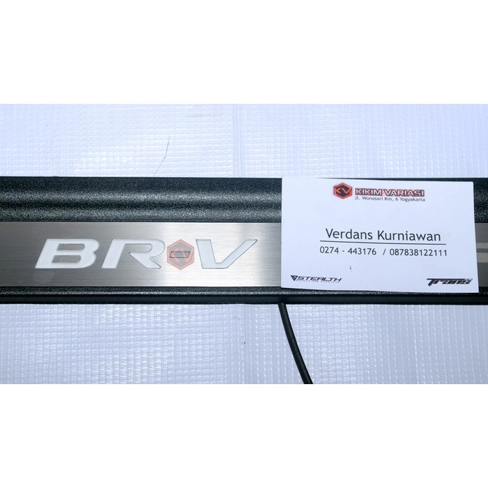 Sill Plate Samping BRV + Lampu