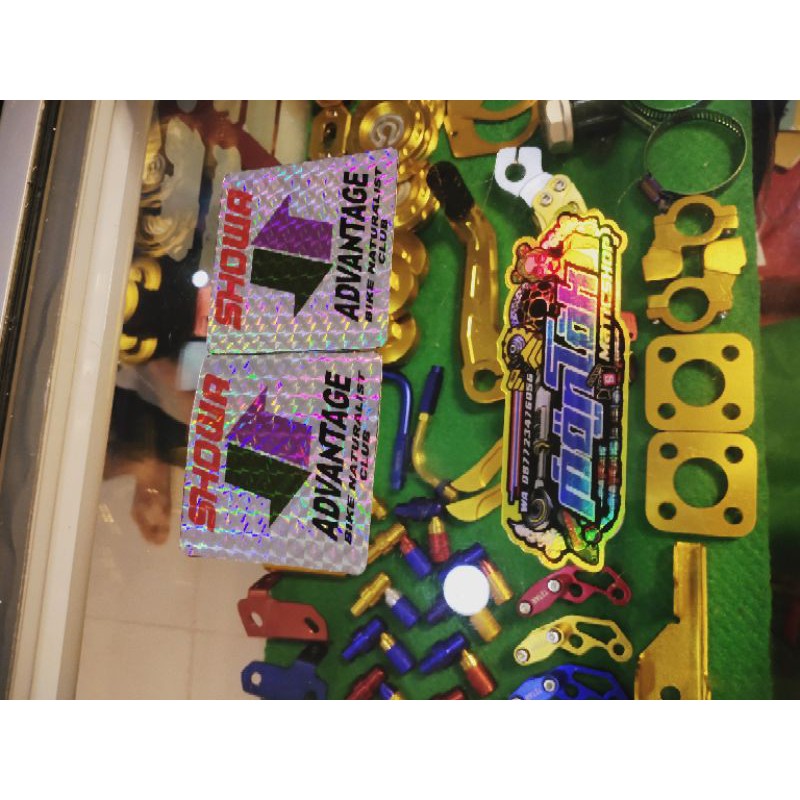 

stiker showa hologram