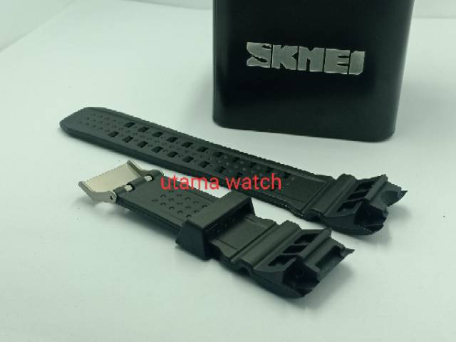 Tali jam tangan SKMEI 1155 Strap tali jam SKMEI 1586 SKM 1327 hitam