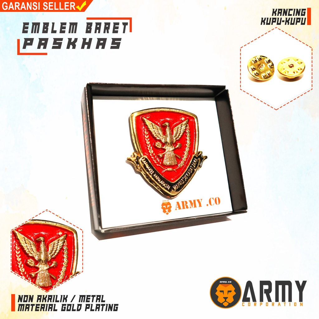 Emblem Baret Paskhas