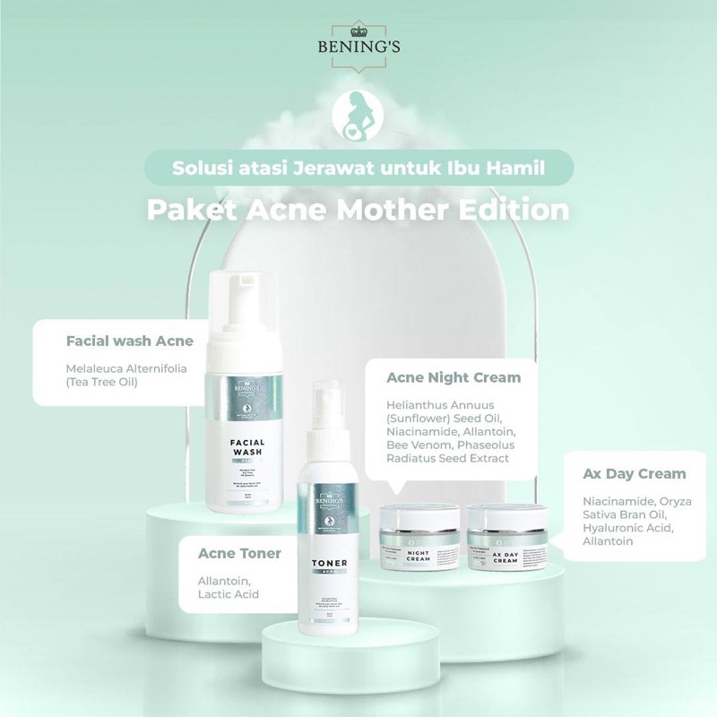 ACNE MOTHER EDITION BENING SKINCARE DR OKY PRATAMA BENING'S CLINIC INDONESIA