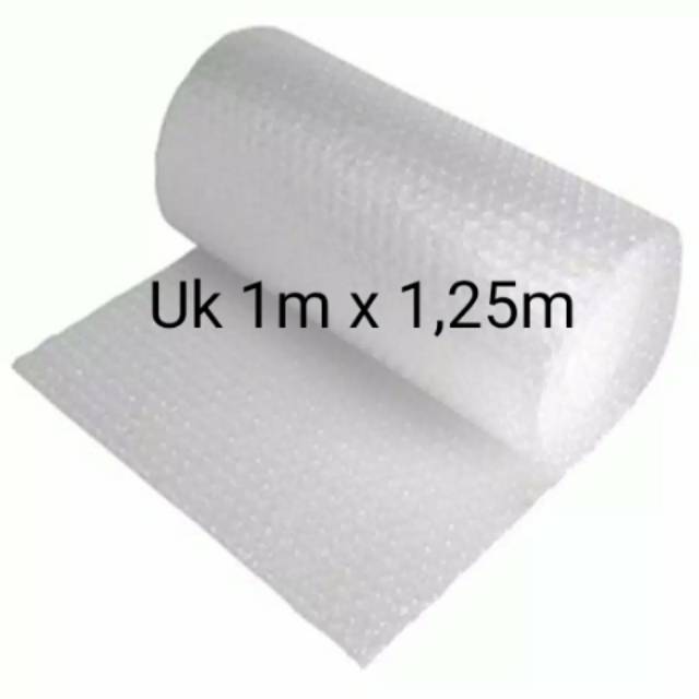 

Bubble Wrap Putih Uk 1m x 1,25m