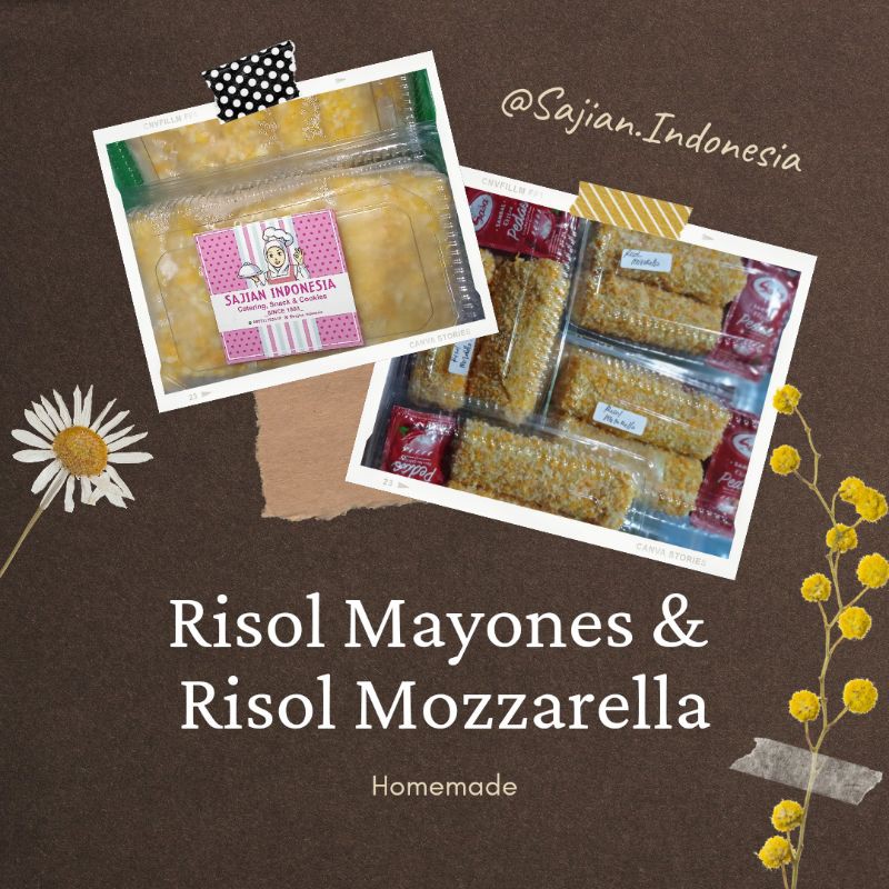 

Risol Mozzarella / Risol frozen/ Risol pedas/ Risol super pedas/ risol enak