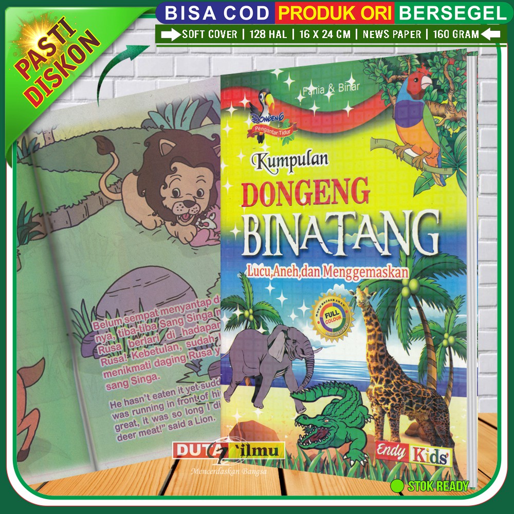 Kumpulan Dongeng BINATANG Lucu, Aneh, dan Menggemaskan - Endy Kids