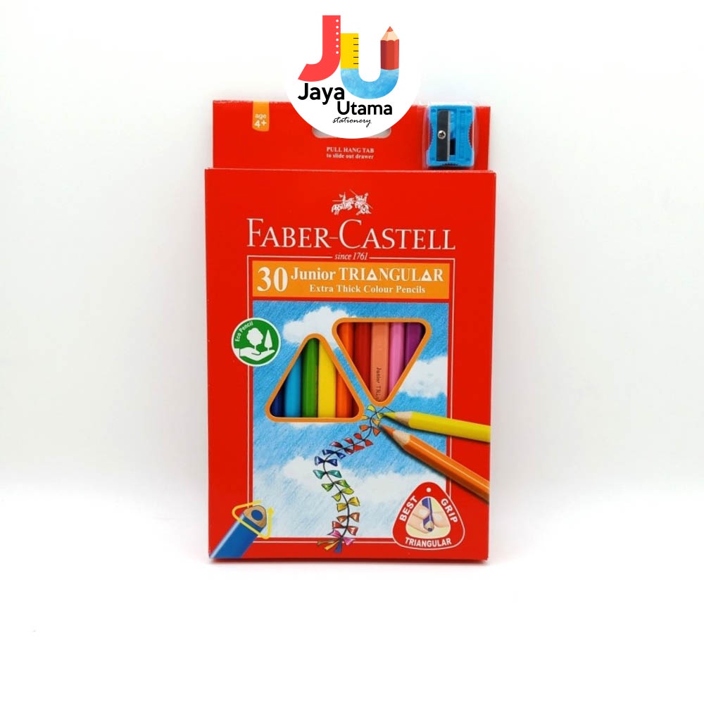 

Faber Castell Junior Triangular Colour 300 Pensil Warna Anak