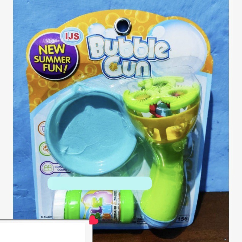 MAINAN BUBBLE GUN BENTUK KIPAS / B156