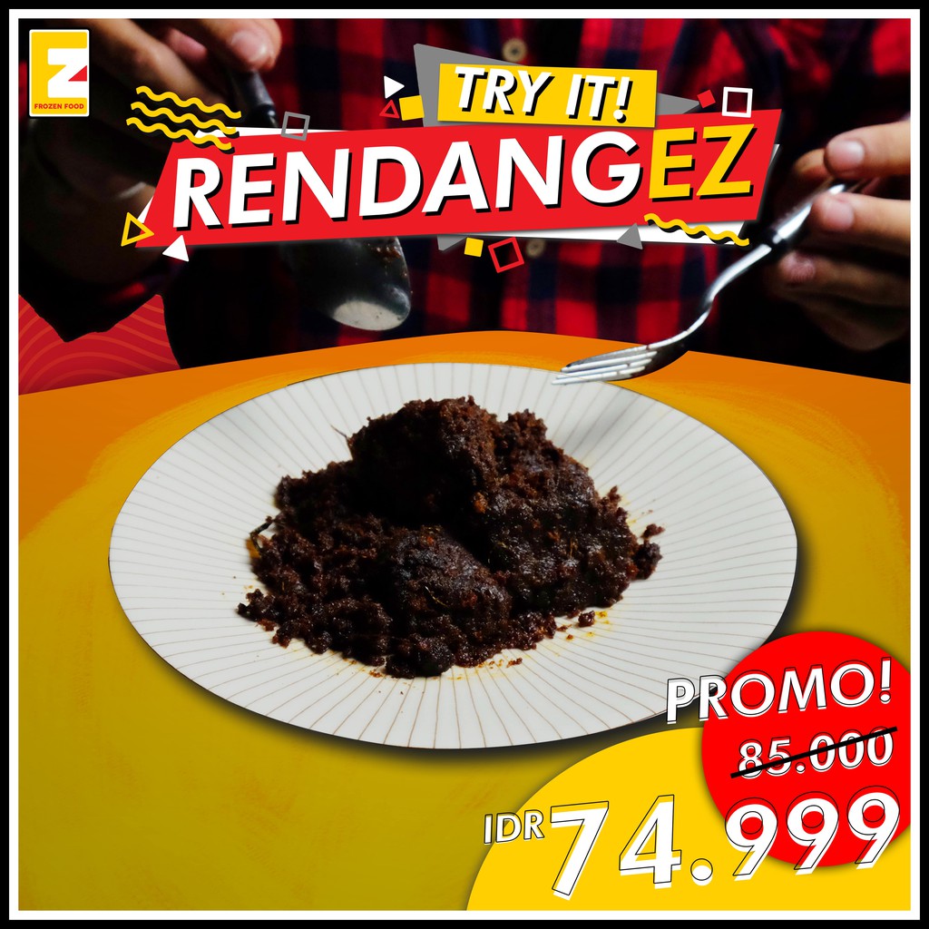 

[1kg] RENDANG EZ Daging Sapi Tenderloin Premium. Super Empuk, Tanpa Pengawet