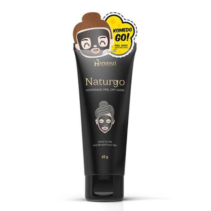 Hanasui Naturgo Lightening Peel Off Mask 60g