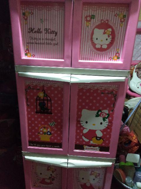 Lemari Plastik Napolly Hello Kitty Xx2 Ktsh