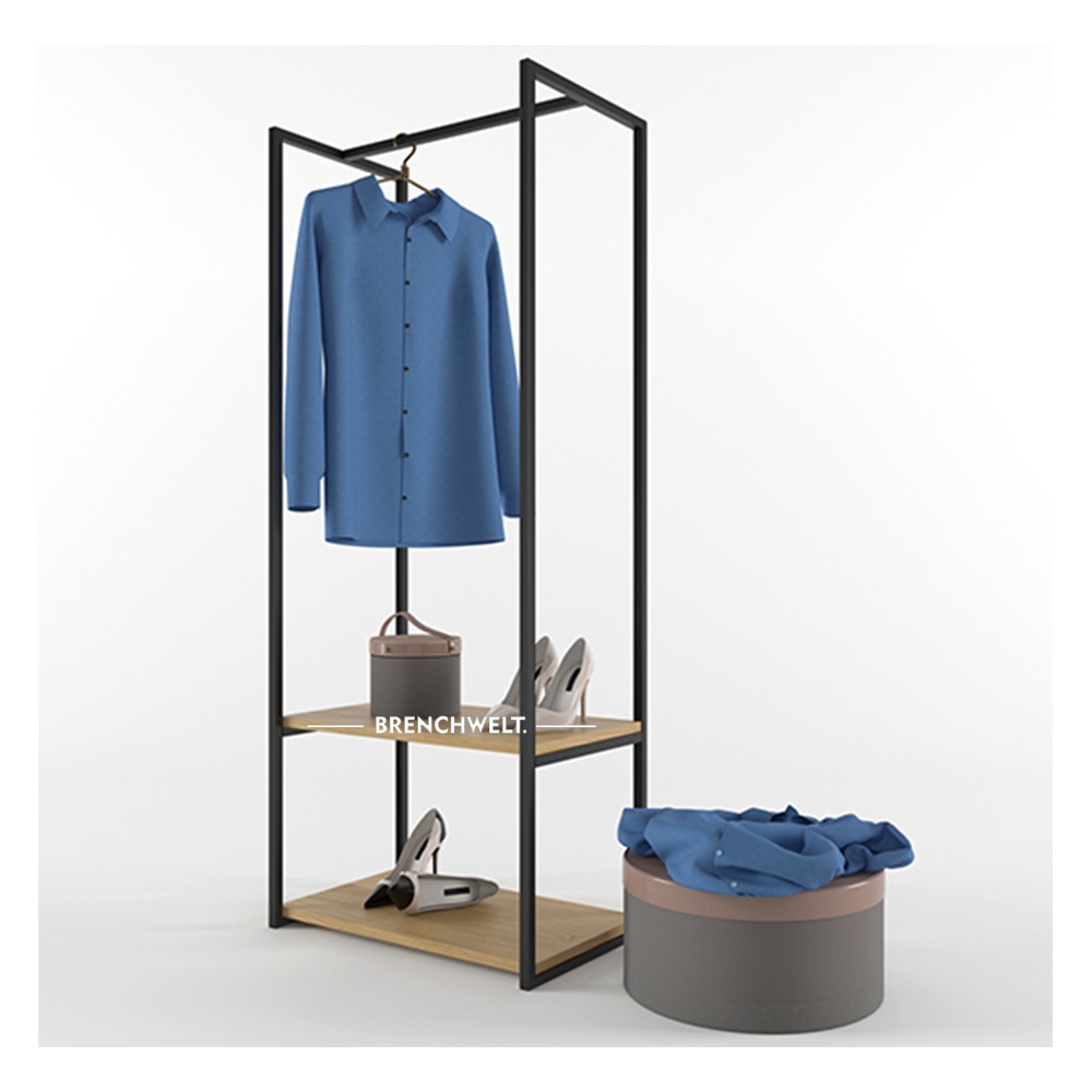 Wardrobe Industrial/ Gantungan Baju/ Lemari Display Toko/ Rak Gantungan/ Stand Hanger/ Minimalis