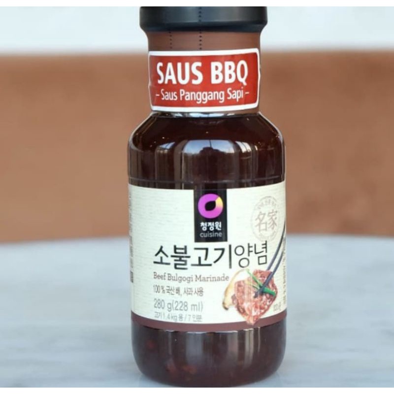 

Bulgogi Sauce untuk daging
