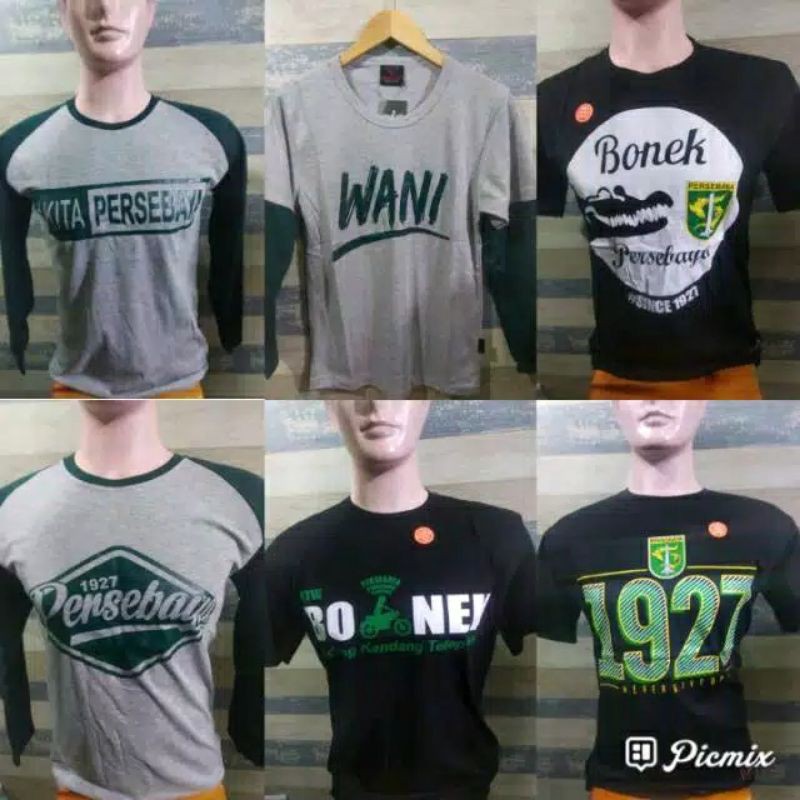 OBRAL KAOS PERSEBAYA BONEK MURAH RANDOM