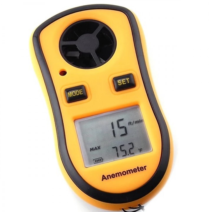 GM8908 Digital Wind Speed Anemometer - Alat Ukur Kecepatan Angin