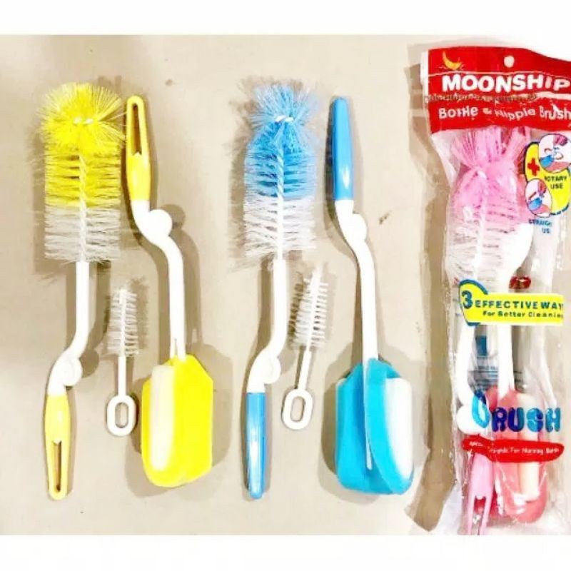 MOONSHIP BOTTLE NIPPLE BRUSH | SIKAT BOTOL