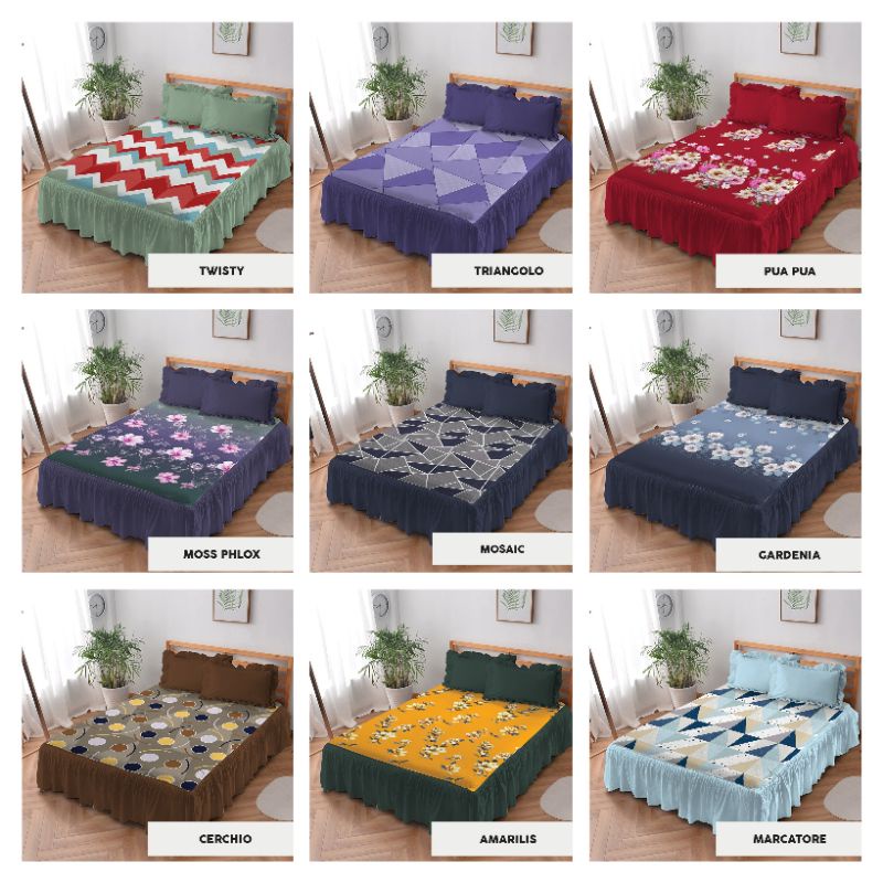 SPREI KINTAKUN LITE 160X200 180X200 RUMBAI KING QUEEN SIZE