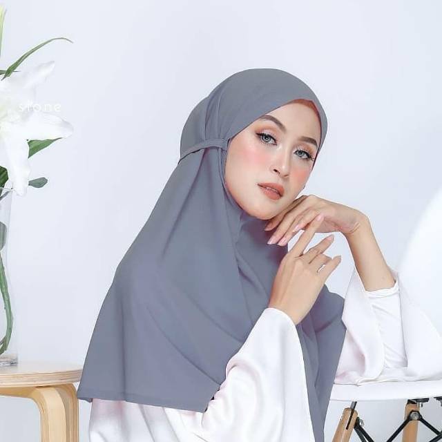 Jilbab Instan Syari Jumbo Terbaru Jilbab Bergo Maryam Gaya Hijab Hijab Gaya