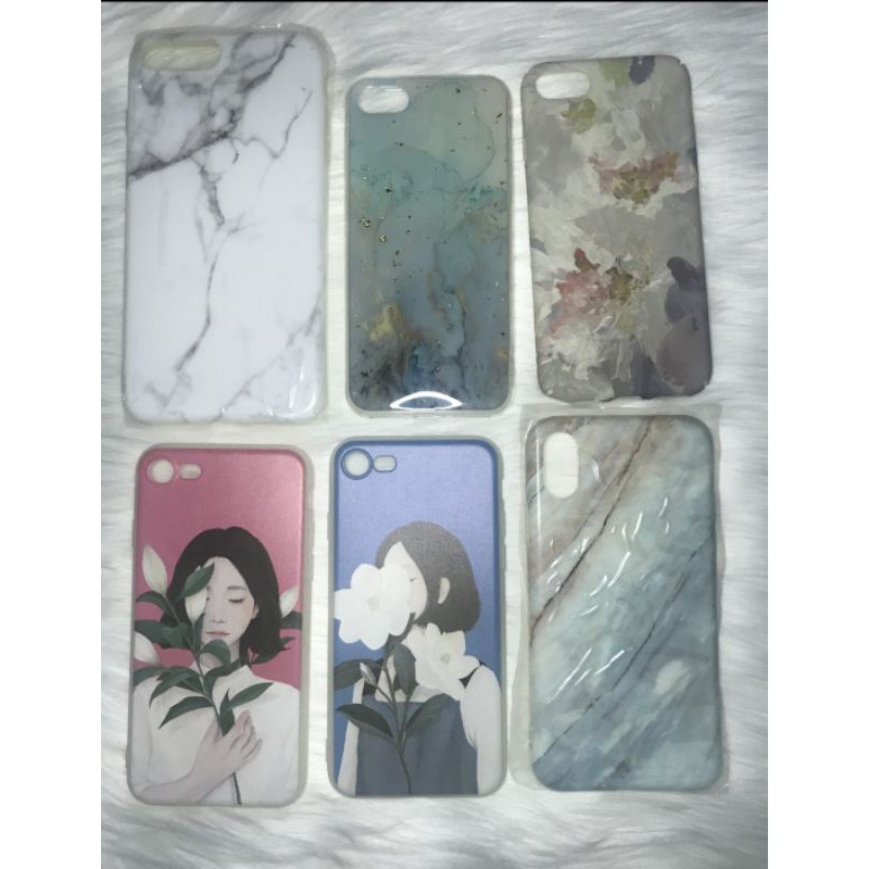 Soft case Hard case Aesthetic Iphone 7 Iphone 7+/ 8+ Iphone X Murah
