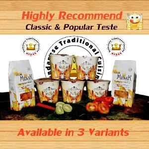 

Stok Ready Seblak Menak Basah Instan Hot popular indo Taste Limited