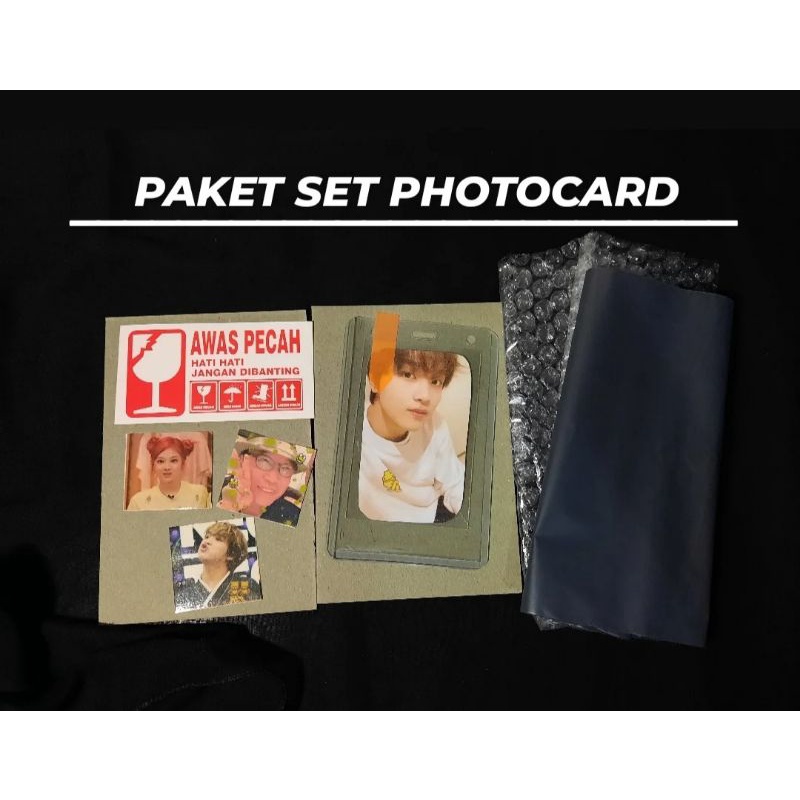 PACKING PHOTOCARD SET / PAKET PACKING PHOTOCARD /PAKET SET PHOTOCARD / PAKET SET PACKING PHOTOCARD  