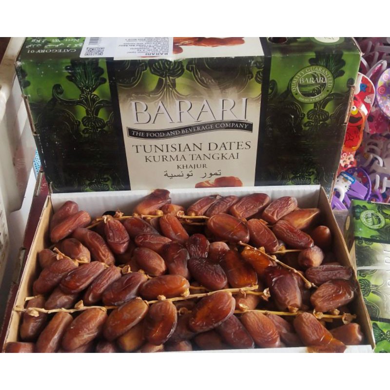

2kg kurma Tunisia kurma barari dates enak halal kurma Mekah camilan jajan Snack murah