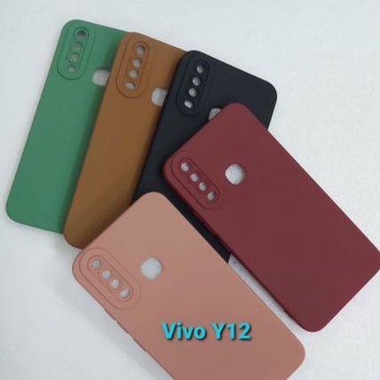 Case ProCamera Soft Matte With Camera Protector 9D Vivo Y12 Y15 Y17 Y91 Y95 Y71