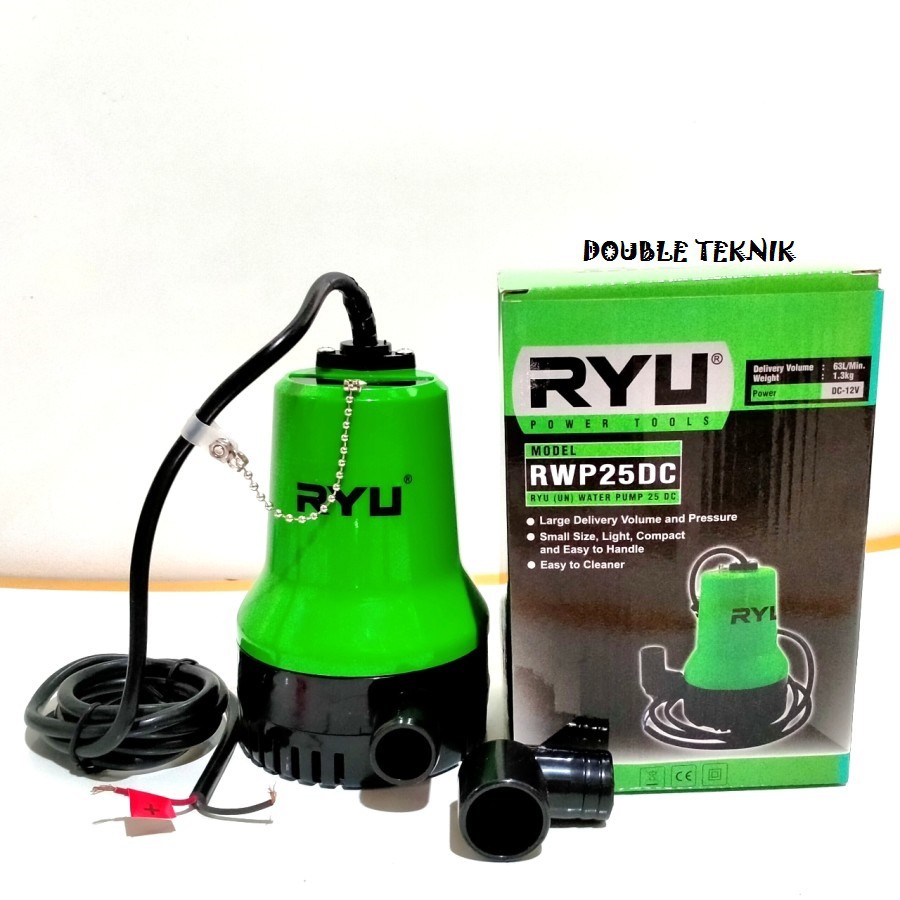 RYU WATER PUMP RWP 25DC / POMPA CELUP AIR DC 12V RWP 25DC