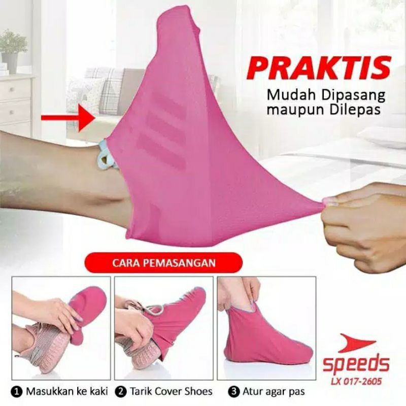 Cover Shoes Cover Sepatu Karet Pelindung Anti Air