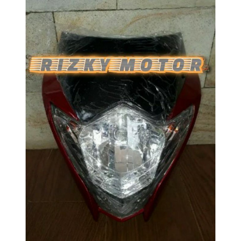 batok kepala depan satria fu 2014 plus lampu depan